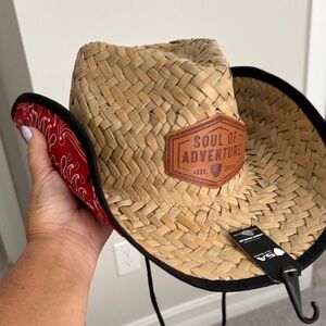 Soul of adventure,  straw, cowboy hat